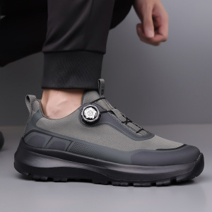 男鞋新款潮流增高厚底透气休闲鞋男士跑步户外徒步登山运动鞋