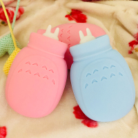 壹志注水式硅胶热水袋可爱迷你无味小号微波炉加热暖宫加厚暖手宝送布套灌水防爆防漏水卡通龙猫女学生安全保暖袋冲水儿童成人冰敷