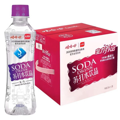 娃哈哈苏打水350ml/瓶