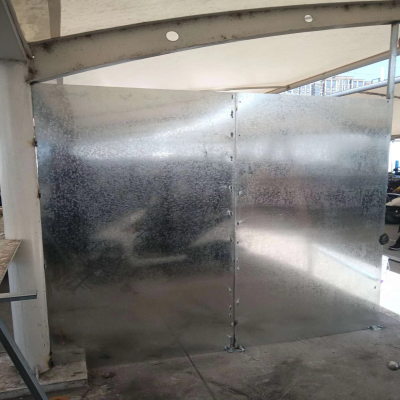 WJ 车棚防火隔板(带立柱含安装) 2000mm*2000mm 块