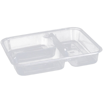 优彩嘉 一次性餐盒 方三格 150套 CH-13 箱