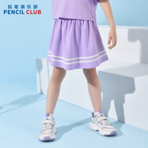 [1件3折]铅笔俱乐部童装2025夏装新款女童半身裙儿童学院风裙子大童半截裙