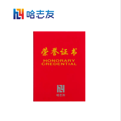 哈志友荣誉证书HZY0196