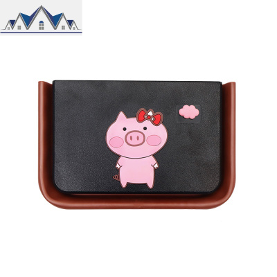 可折叠式车载垃圾桶汽车用品置物袋挂式车上座椅后排雨伞收纳用品 三维工匠