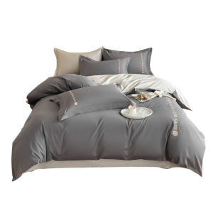 伊伊爱 高精密伯格纯棉四件套