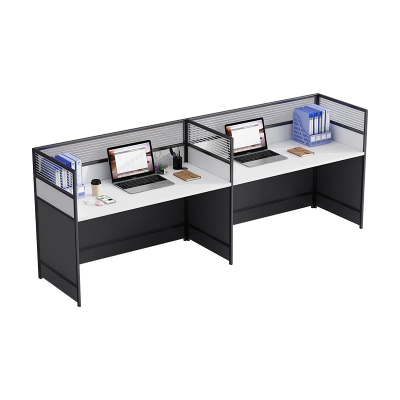 中豫鑫泽 ZYXZ5031427 职员桌屏风工位职员办公桌 并排双人位