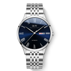 瑞士手表爱沃驰I&W CARNIVAL全自动机械表男表进口机芯时尚防水简约男士轻奢气质腕表8912G