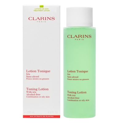 CLARINS娇韵诗平衡柔肤水/化妆水绿水400ml适合油性/混合型肌肤法国原装进口