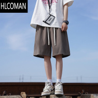 HLCOMAN@ 休闲短裤男夏季日系宽松运动中裤五分裤男生裤子男款
