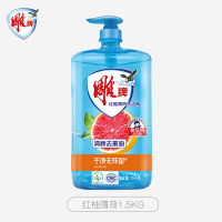 雕牌洗洁精家庭装家用大桶全效加浓强力厨房洗碗洗涤去油洗洁精红柚薄荷1.5kg