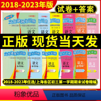 2024中考一模.语文.试卷+答案 上海 [正版]2018-2024年版领先一步文化课强化训练 上海中考一模卷语文 试卷