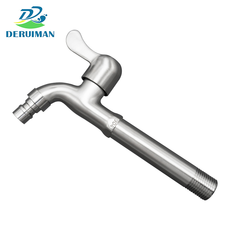 DERUIMAN304不锈钢水龙头家用洗衣机拖把池17.5cm龙头