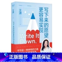 [正版]写下来的愿望更容易实现 王潇 使用效率手册进行自我管理 高效时间管理 成功励志 出品