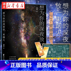 [正版]赠海报+书签+听歌想为你的深夜放一束烟火 刘同新书 青春文学小说书籍 谁的青春不迷茫 我在未来等你一个人就 你