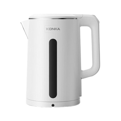 康佳电热水壶1.8L大容量304不锈钢双层防烫KEK-W1806