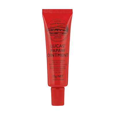 Lucas Papaw Ointment 多功能番木瓜膏霜 15g 1支装 润唇膏烫伤驱蚊虫万用膏婴儿 澳洲进口