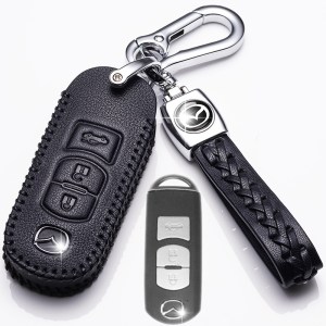 [补贴10%]2021款马自达昂克赛拉钥匙套CX-4阿特兹cx5 cx3真皮cx8车钥匙包19汽车钥匙包