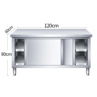 景冠达不锈钢操作台单通个