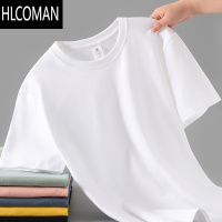 HLCOMAN卖爆了]新疆短袖t恤半袖T宽松内搭男女纯色打底衫