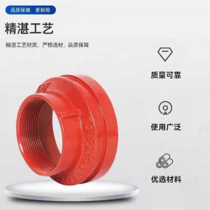 中锦科技 沟槽丝接大小头DN150×40( 165×48mm ) 个