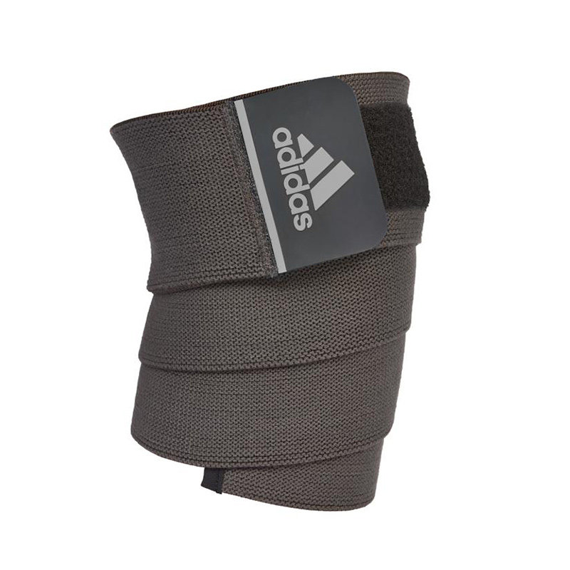 adidas阿迪达斯深蹲护膝男士弹力绷带专业缠绕式绑腿护腿健身护膝