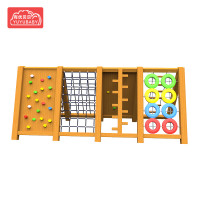 有优贝贝YUYUBABY儿童户外游乐设备体能锻炼滑滑梯爬爬网感统训练攀爬架