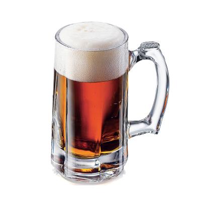 Libbey利比玻璃啤酒杯扎啤杯玻璃杯果汁杯水杯355ml