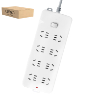 杰储(GCHUL) CPP120 总控8位 3米 2500W 插排 (计价单位:个) 白色