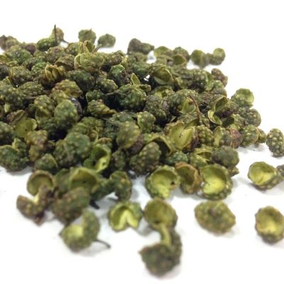 四川青花椒花椒粒麻椒粒藤椒特麻青麻椒绿麻椒花椒250克颗粒+250克粉末