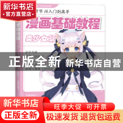 正版 漫画基础教程:九大章节从入门到高手:美少女篇 杨建飞主编