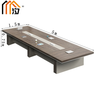 汐 会议培训桌 五米 张