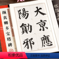 [正版] 颜真卿多宝塔碑高清放大对照本 历代经典碑帖第三辑 墨点字帖 毛笔软笔楷书碑帖练字帖 附简体旁注 笔法详解 湖