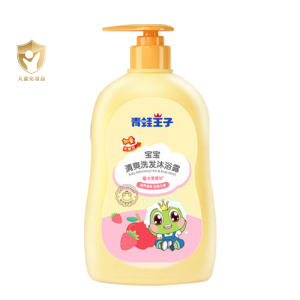 青蛙王子儿童洗发沐浴露二合一(水果精华)500ml