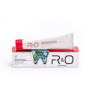 R&O®薄荷冰爽呵护牙龈,清新口腔牙膏100g*3支