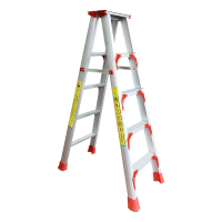 臻远 ZY4060611铝合金人字梯家用折叠梯双面扶梯加厚五步梯1.5米