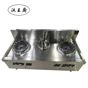 汉王厨双头单尾小炒炉燃气1800*1000*800