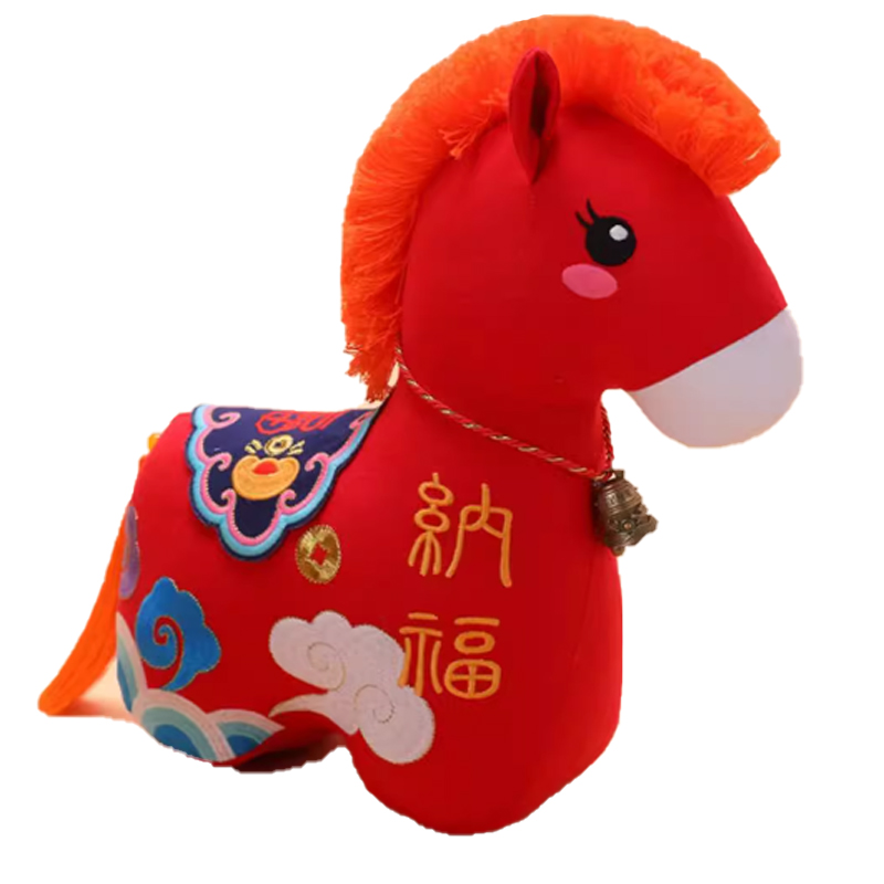 锦瑞星 新年装饰公仔摆件 Z32cm 个