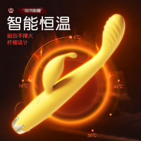 谜姬小号迷你细小皇冠双震系列自动加温震动棒女用抽动自慰器智能加热变频振动按摩器插入式跳蛋电动舌舔器情趣女性系列成人用品