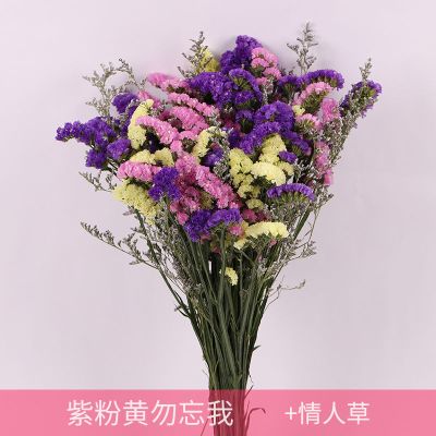 云南满天星勿忘我干花插花束风干真花家庭家居装饰按斤卖更