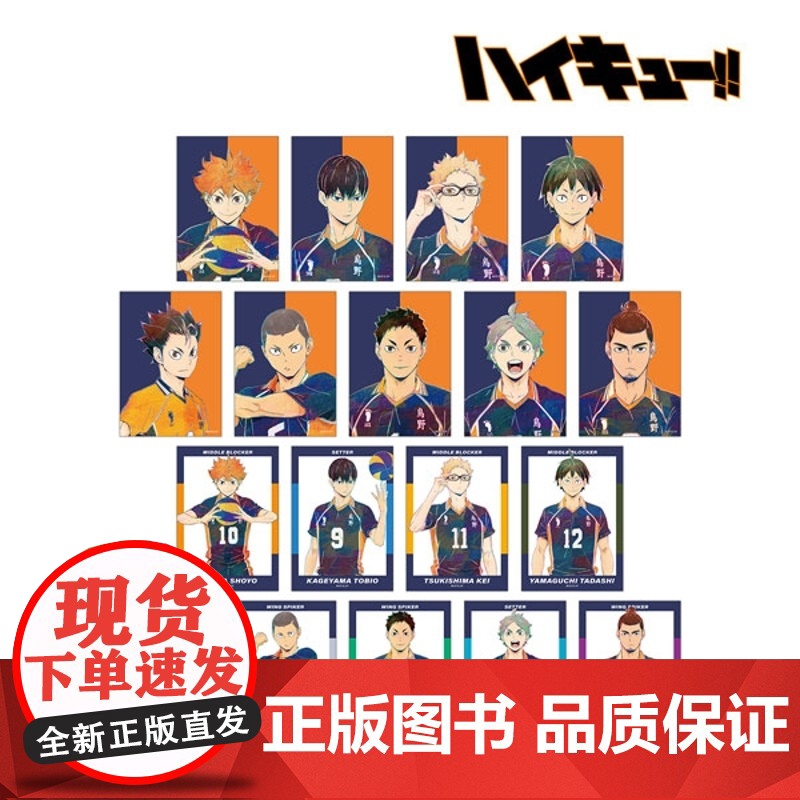 书正版日谷]排球少年 水彩相卡盲盒第4弹(盲抽单包)