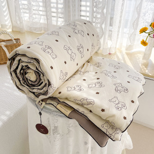优福安达水洗双层纱大豆纤维夏被 BZ2025030006 /张