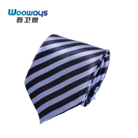 吾卫世 领带 条纹 条