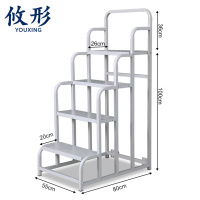 攸形 平台梯四步梯个