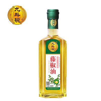 九斗碗藤椒油265ml瓶装汉源藤椒油火锅蘸料调料油碟凉拌菜凉粉凉面酸辣粉麻辣烫面调味料