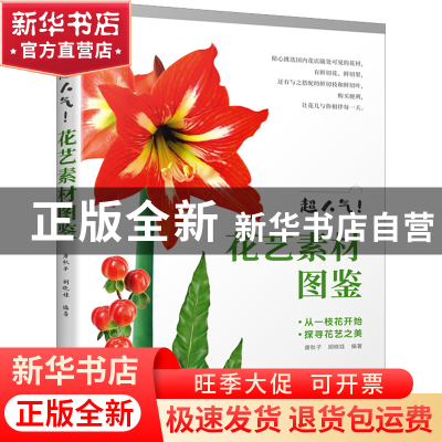 正版 超人气!花艺素材图鉴 唐秋子,胡晓娃 江苏凤凰美术出版社 97