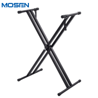 莫森(MOSEN)MS-33C 双管通用型X支架61键88键 便携可升降式电子琴电钢琴琴架子加粗加厚古筝架 x琴架