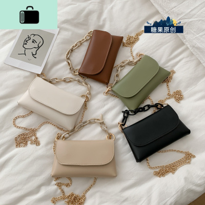 高级感网红流行小包包女2020新款潮韩版百搭斜挎包链条时尚单肩包NEW LAKE女斜挎包