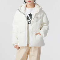 阿迪达斯 (adidas)羽绒服女装新款运动服保暖收腰连帽夹克外套JM4626 ZP