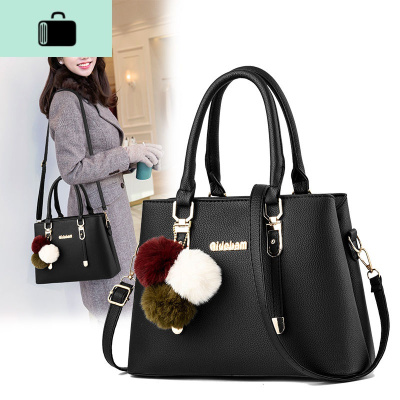 包包女2020新款韩版质感手提包时尚大容量中年女包大气单肩斜挎包NEW LAKE