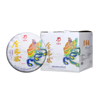 云南老树白茶龙园号2021年金凤凰357g白茶礼茶